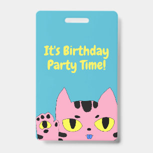 Alien Pocket Cat Badge