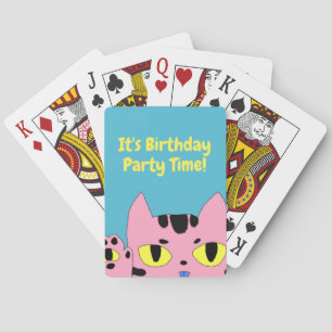 Alien Pocket Cat Playing Cards