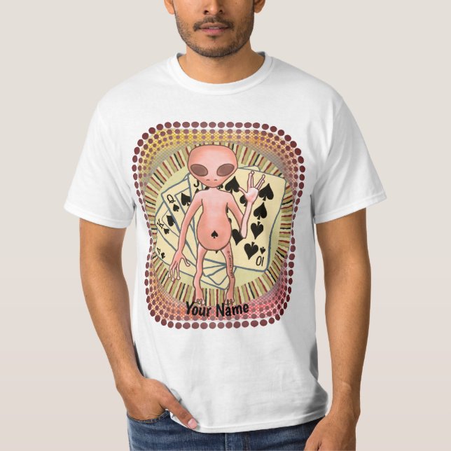 Alien Poker t-shirt (Front)