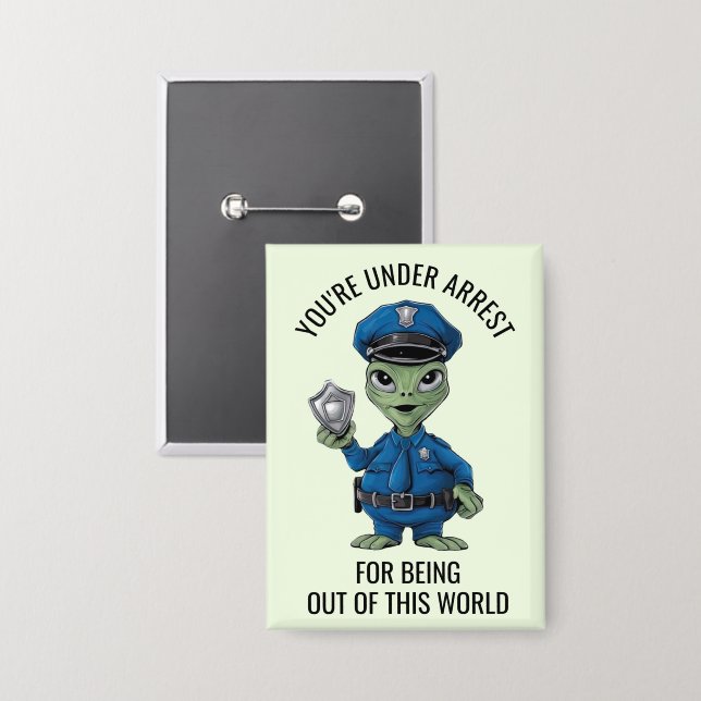 Alien Policeman (Front/Back)
