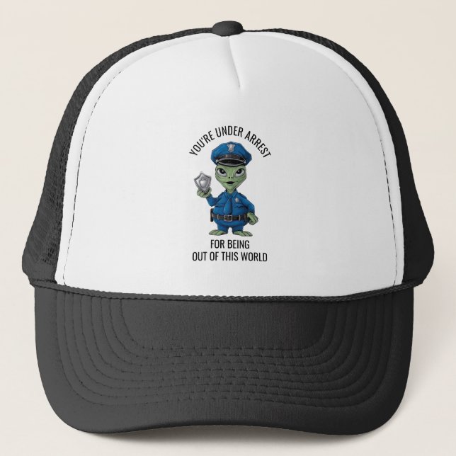 Alien Policeman Hat (Front)