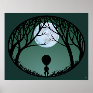 Alien Poster Extraterristrial Print Alien Poster