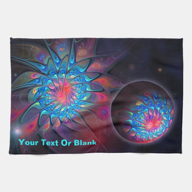 Alien Probe Kitchen Towel (Horizontal)