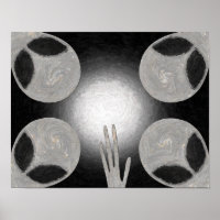 Alien Probe Print