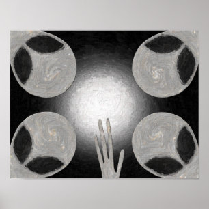Alien Probe Print