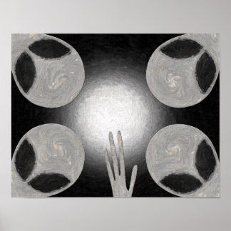Alien Probe Print