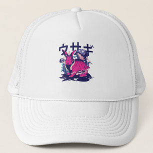 Alien Rabbit Trucker Hat