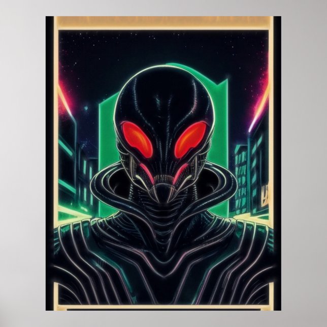 Alien Raven 05 Poster (Front)