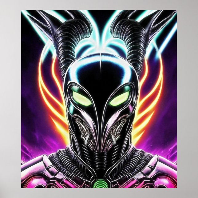 Alien Raven 18 Poster (Front)