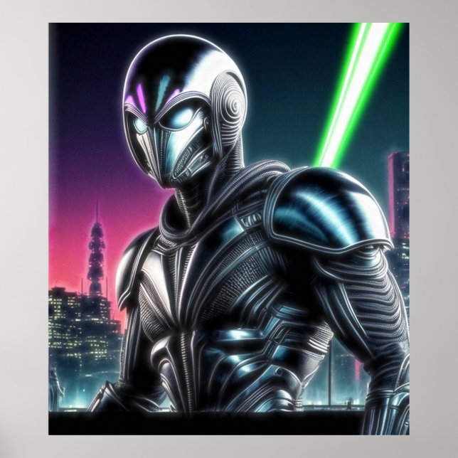 Alien Raven 21 Poster (Front)