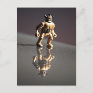 Alien Reflection Postcard