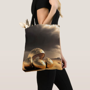 Alien Relics in the Desert Tote Bag