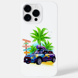 Alien Riding a Mini Car Case-Mate iPhone 14 Pro Max Case