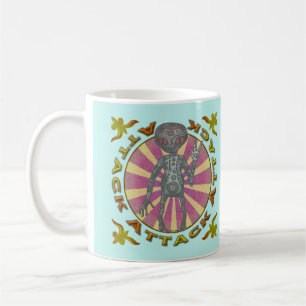 Alien Robot Attack tasse