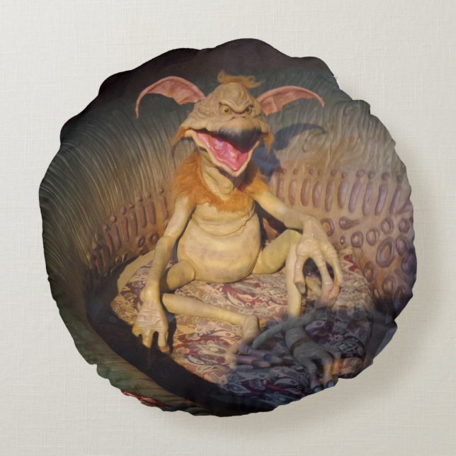 Alien Round Pillow (Back)