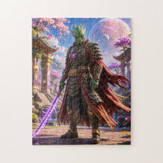 Alien Samurai Warrior Puzzle