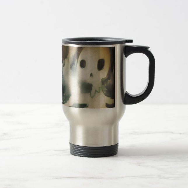 alien says hi travel mug (Right)