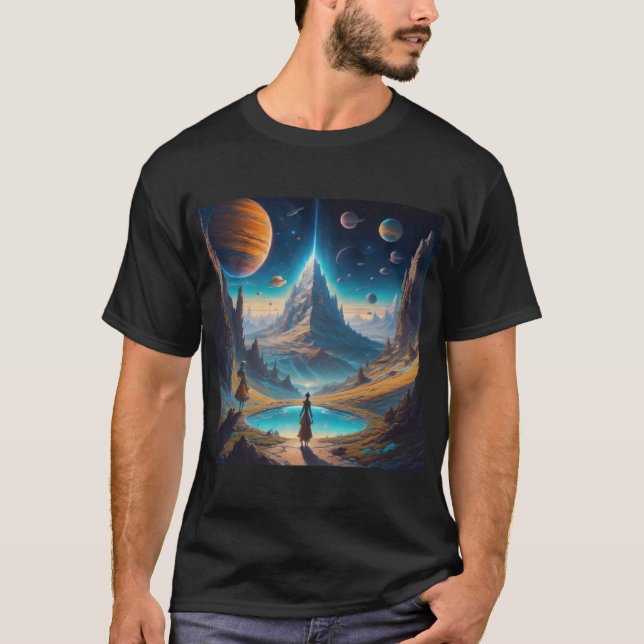 Alien Scape  T-Shirt (Front)