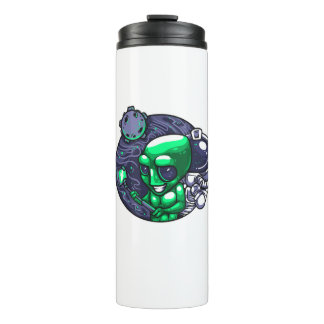 Alien Selfie Snap For Astronomer Teacher Space Fan Thermal Tumbler