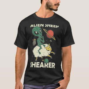 Alien Sheep Shearer Sheep Shearer T-Shirt