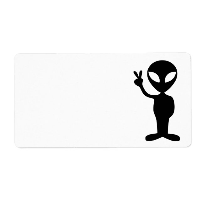 Alien Shipping Labels (Front)