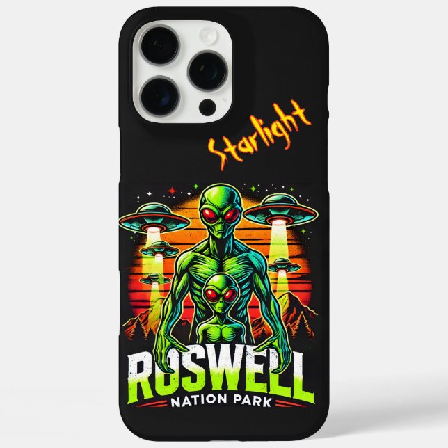 Alien Sightings at Roswell Nation Park! Case-Mate iPhone Case (Back)