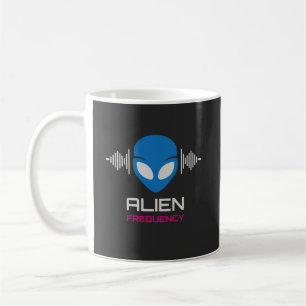 Alien Signal Cosmic Frequency Coffee Mug
