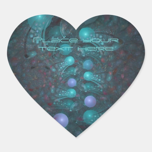 Alien Skin 001 Heart Sticker (Front)