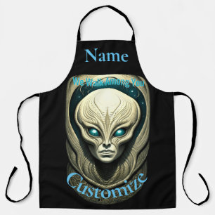 Alien skull Head Thunder_Cove  Apron