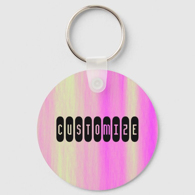 Alien Sky - Template Keychain (Front)