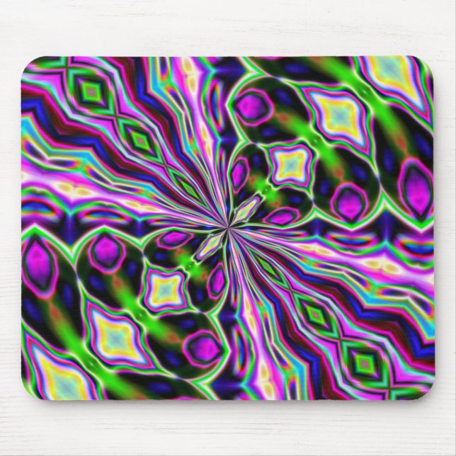 Alien Snake Skin Mouse Pad (Front)