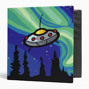 Alien Spaceship Binder