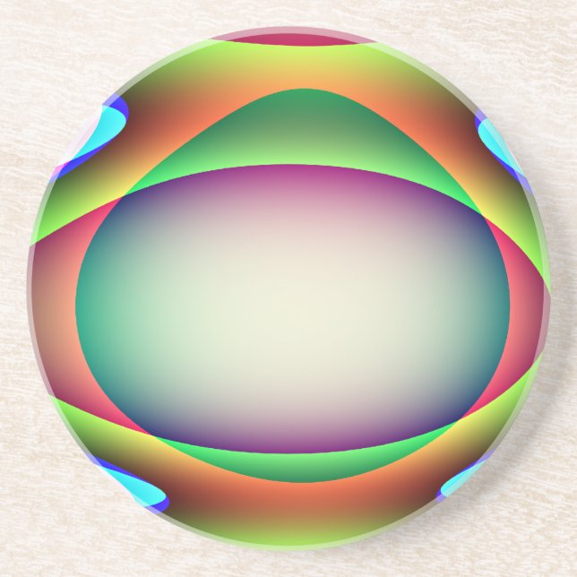 Alien Spaceship Coasters (Front)