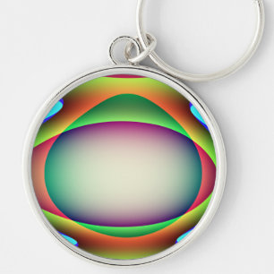 Alien Spaceship Keychain