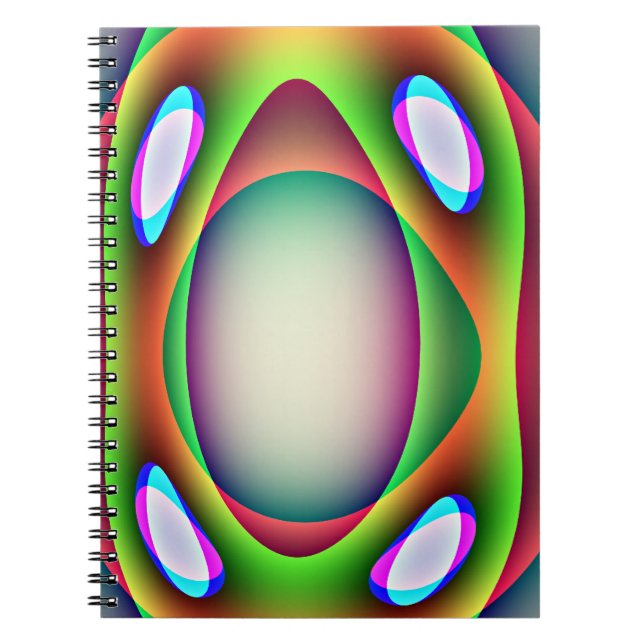 Alien Spaceship Notebook (Front)