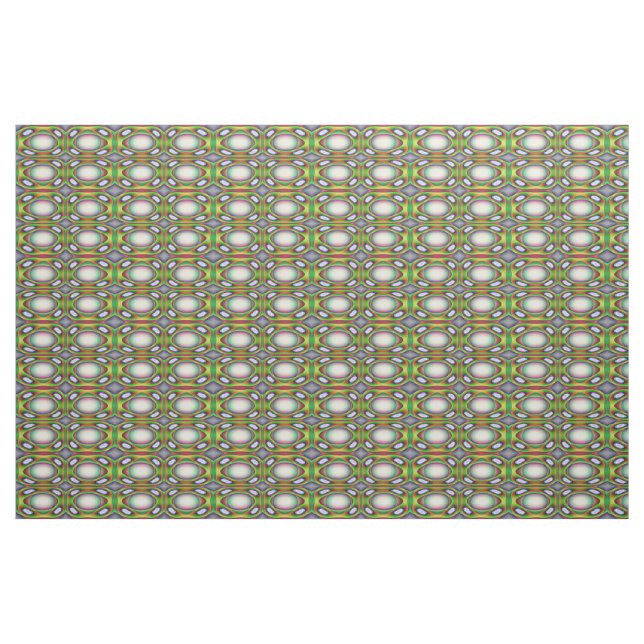Alien Spaceship patterned Fabric (Yard)