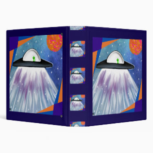 Alien spaceship UFO Space Binder