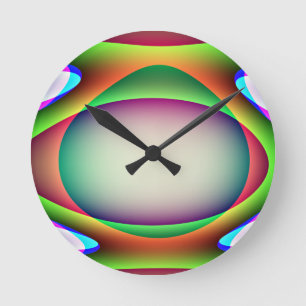 Alien Spaceship Wall Clock