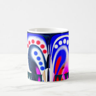 Alien spirits art coffee mug