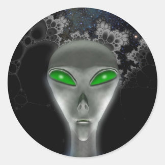 Alien Sticker