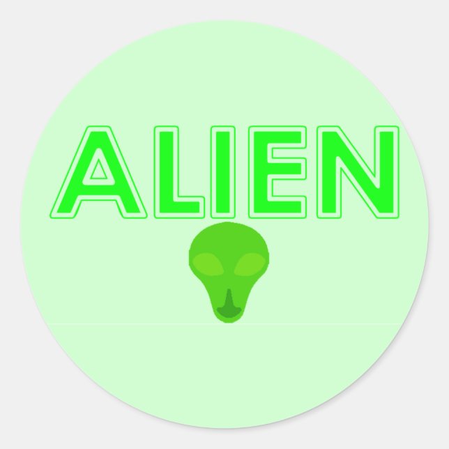 Alien Stickers (Front)