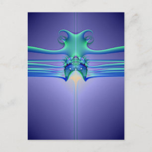 Alien Stingray Postcard
