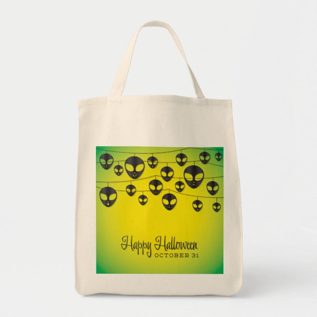 Alien string tote bag (Front)