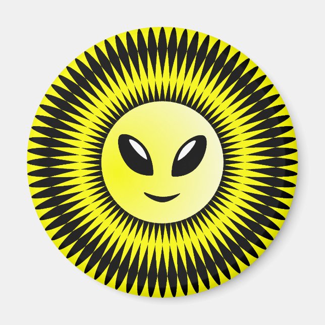 Alien Sun Magnet (Front)