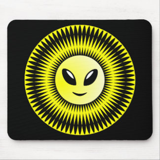 Alien Sun Mouse Pad