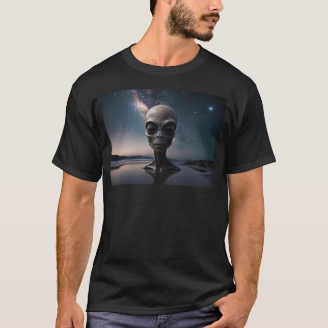 ALIEN T-shirt by Juan Cabana (Front)