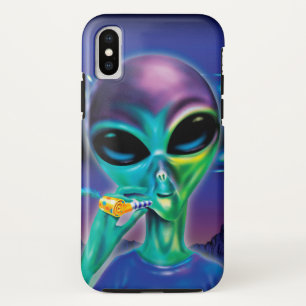 Alien 'Take me to your Party' iPhone XS case
