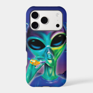 Alien 'Take me to your Party' iPhone XS case