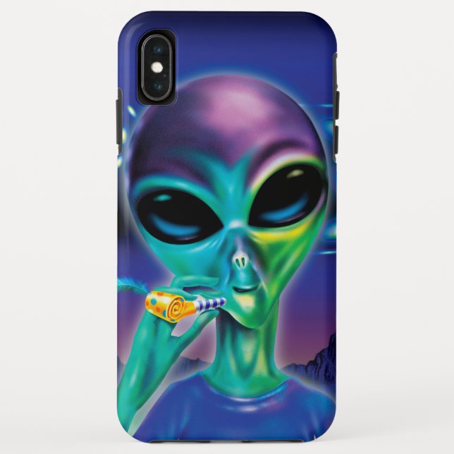 Alien 'Take me to your Party' iPhone XS Max case (Back)