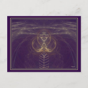 ALIEN TELEPATHY POSTCARD